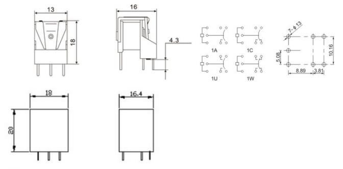 EXTERNAL DIMENSIONS